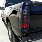 1999-2002 Chevrolet Silverado/ 1999-2006 GMC Sierra Tail Lights (Glossy Black Housing/Smoked Lens)