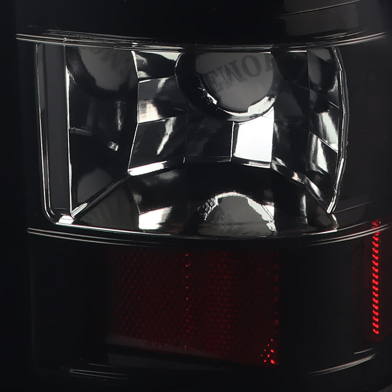 1999-2002 Chevrolet Silverado/ 1999-2006 GMC Sierra LED Tail Lights - G2 (Glossy Black Housing/Smoked Lens)