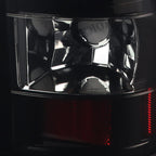 1999-2002 Chevrolet Silverado/ 1999-2006 GMC Sierra LED Tail Lights - G2 (Glossy Black Housing/Smoked Lens)