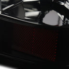 1999-2002 Chevrolet Silverado/ 1999-2006 GMC Sierra LED Tail Lights (Glossy Black Housing/Smoked Lens)