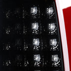 1999-2002 Chevrolet Silverado/ 1999-2006 GMC Sierra LED Tail Lights - G2 (Jet Black Housing/Clear Lens)