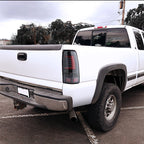 1999-2002 Chevrolet Silverado/ 1999-2006 GMC Sierra LED Tail Lights - G2 (Jet Black Housing/Clear Lens)