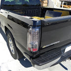 1999-2002 Chevrolet Silverado/ 1999-2006 GMC Sierra LED Tail Lights (Chrome Housing/Clear Lens)
