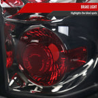 1999-2002 Chevrolet Silverado/ 1999-2006 GMC Sierra Tail Lights (Chrome Housing/Smoked Lens)