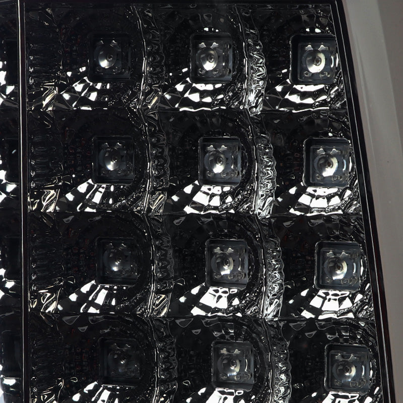 1999-2002 Chevrolet Silverado/ 1999-2006 GMC Sierra LED Tail Lights - G2 (Chrome Housing/Smoked Lens)