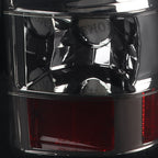 1999-2002 Chevrolet Silverado/ 1999-2006 GMC Sierra LED Tail Lights - G2 (Chrome Housing/Smoked Lens)