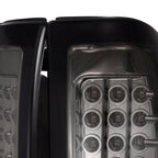 1999-2002 Chevrolet Silverado/ 1999-2006 GMC Sierra LED Tail Lights (Chrome Housing/Smoked Lens)