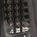 1999-2002 Chevrolet Silverado/ 1999-2006 GMC Sierra LED Tail Lights (Chrome Housing/Smoked Lens)