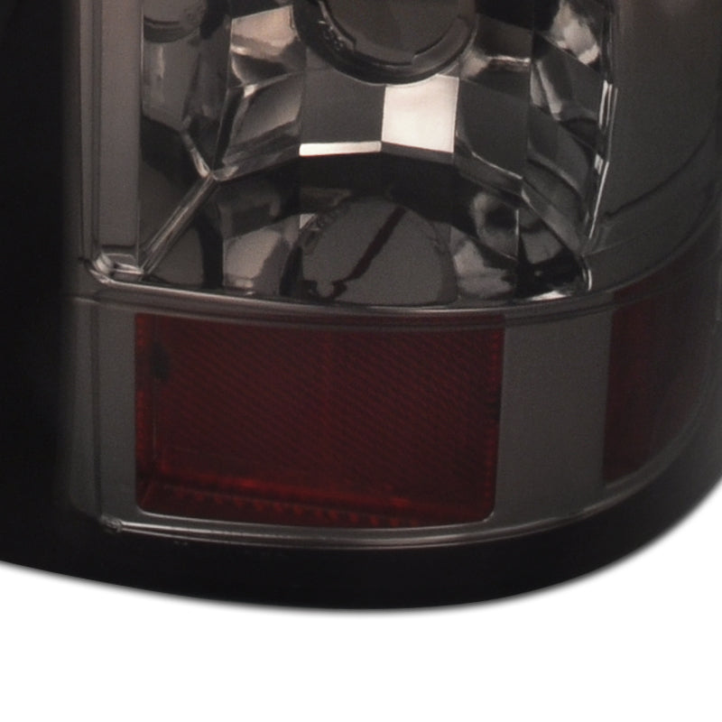 1999-2002 Chevrolet Silverado/ 1999-2006 GMC Sierra LED Tail Lights (Chrome Housing/Smoked Lens)
