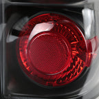 1999-2002 Chevrolet Silverado/ 1999-2006 GMC Sierra Tail Lights (Matte Black Housing/Clear Lens)