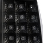 1999-2002 Chevrolet Silverado/ 1999-2006 GMC Sierra LED Tail Lights - G2 (Matte Black Housing/Clear Lens)