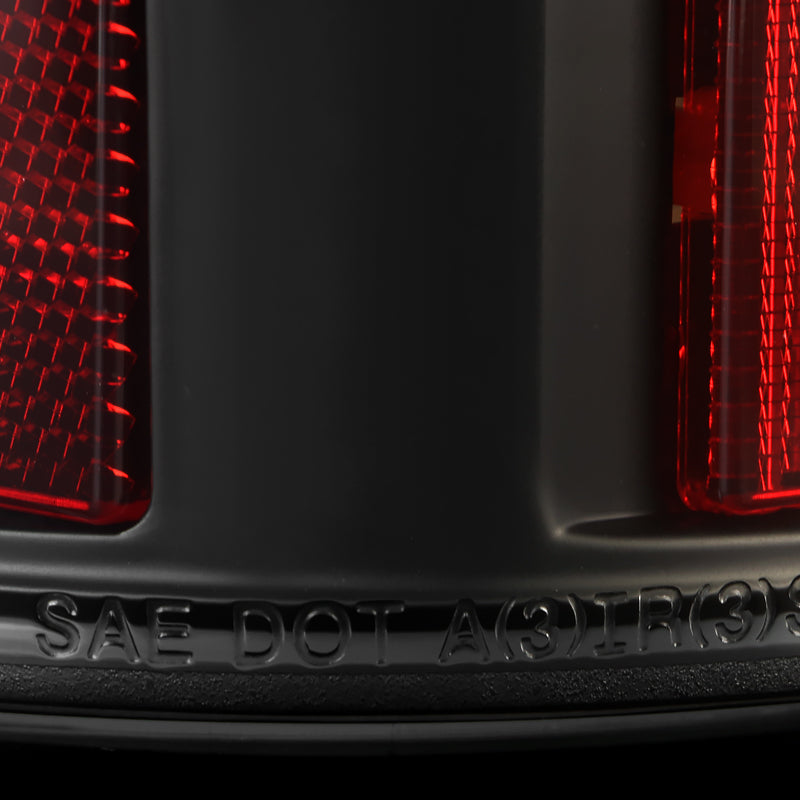 1999-2002 Chevrolet Silverado/ 1999-2006 GMC Sierra LED Tail Lights - G2 (Matte Black Housing/Clear Lens)