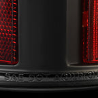 1999-2002 Chevrolet Silverado/ 1999-2006 GMC Sierra LED Tail Lights - G2 (Matte Black Housing/Clear Lens)