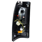 1999-2002 Chevrolet Silverado/ 1999-2006 GMC Sierra V2 LED Tail Lights (Matte Black Housing/Clear Lens)