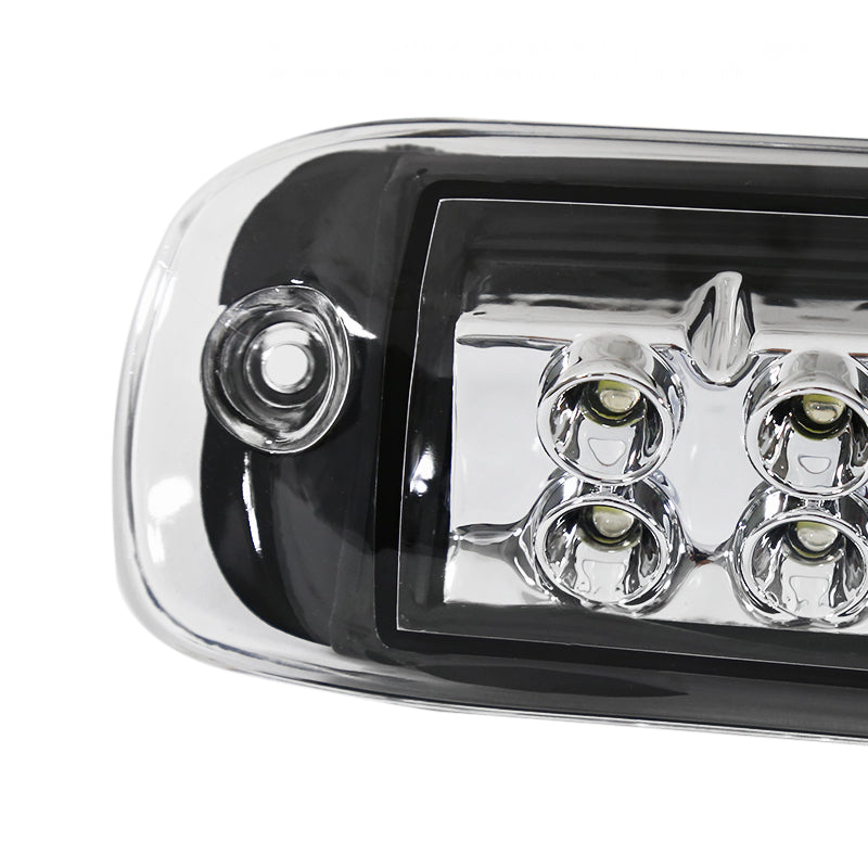 1999-2002 Chevrolet Silverado/1999-2006 GMC Sierra LED 3rd Brake Light - RS (Chrome Housing/Clear Lens)