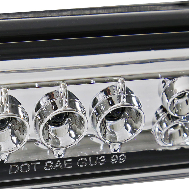 1999-2002 Chevrolet Silverado/1999-2006 GMC Sierra LED 3rd Brake Light - RS (Chrome Housing/Clear Lens)