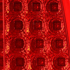 1999-2002 Chevrolet Silverado/ 1999-2006 GMC Sierra LED Tail Lights - G2 (Chrome Housing/Red Clear Lens)