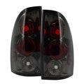 2005-2008 Toyota Tacoma Tail Lights (Chrome Housing/Smoked Lens)