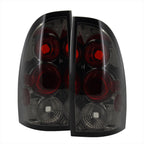 2005-2008 Toyota Tacoma Tail Lights (Chrome Housing/Smoked Lens)