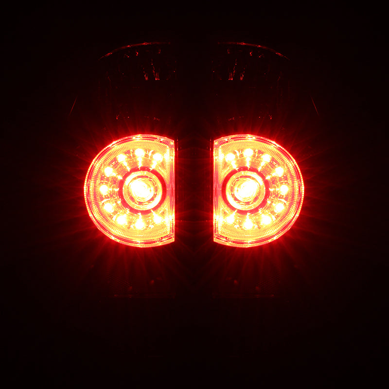 2005-2015 Toyota Tacoma LED Tail Lights (Chrome Housing/Clear Lens)