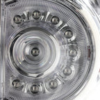 2005-2015 Toyota Tacoma LED Tail Lights (Chrome Housing/Clear Lens)