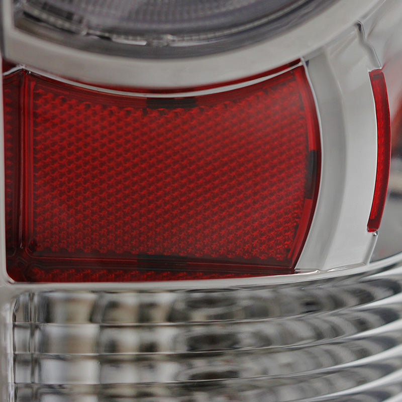 2005-2015 Toyota Tacoma LED Tail Lights (Chrome Housing/Clear Lens)