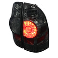 2005-2015 Toyota Tacoma LED Tail Lights (Chrome Housing/Smoked Lens)