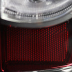 2005-2015 Toyota Tacoma LED Tail Lights (Chrome Housing/Red Clear Lens)
