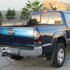 2005-2015 Toyota Tacoma LED Tail Lights (Chrome Housing/Red Clear Lens)
