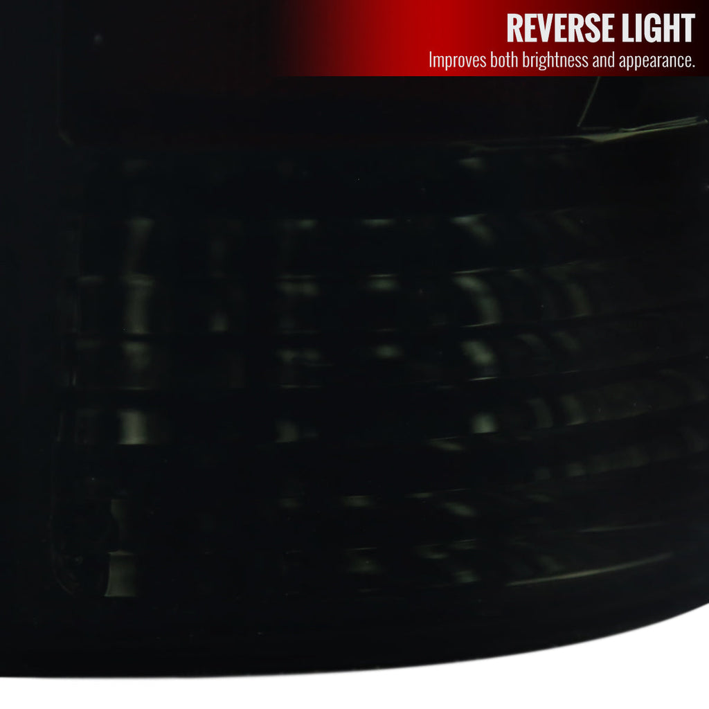 2005-2015 Toyota Tacoma LED Tail Lights (Chrome Housing/Dark Smoked Lens)