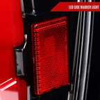 2016-2022 Toyota Tacoma LED Bar Tail Lights (Jet Black Housing/Clear Lens)