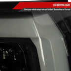 2015-2020 Chevrolet Tahoe/Suburban LS LT LTZ Premier LED Tail Lights (Glossy Black Housing/Smoked Lens)