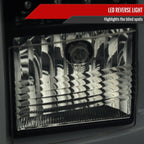 2015-2020 Chevrolet Tahoe/Suburban LS LT LTZ Premier LED Tail Lights (Glossy Black Housing/Smoked Lens)