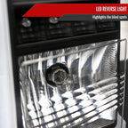 2015-2020 Chevrolet Tahoe/Suburban LS LT LTZ Premier LED Tail Lights (Matte Black Housing/Clear Lens)