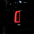2015-2020 Chevrolet Tahoe/Suburban LS LT LTZ Premier LED Tail Lights (Chrome Housing/Red Smoked Lens)