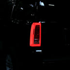 2015-2020 Chevrolet Tahoe/Suburban LS LT LTZ Premier LED Tail Lights (Chrome Housing/Red Lens)