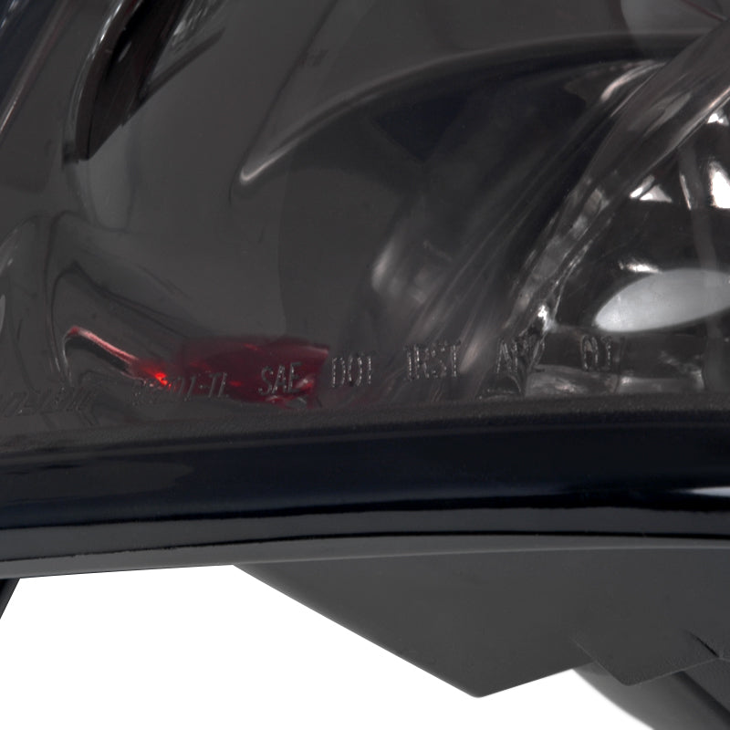 2002-2009 Chevrolet Trailblazer Tail Lights (Chrome Housing/Smoked Lens)