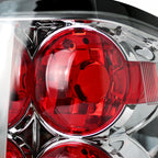 2004-2015 Nissan Titan Tail Lights (Chrome Housing/Clear Lens)