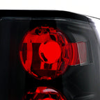 2004-2015 Nissan Titan Tail Lights (Matte Black Housing/Clear Lens)