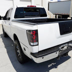 2004-2015 Nissan Titan Tail Lights (Matte Black Housing/Clear Lens)