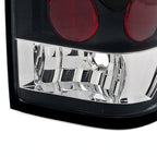 2004-2015 Nissan Titan Tail Lights (Matte Black Housing/Clear Lens)