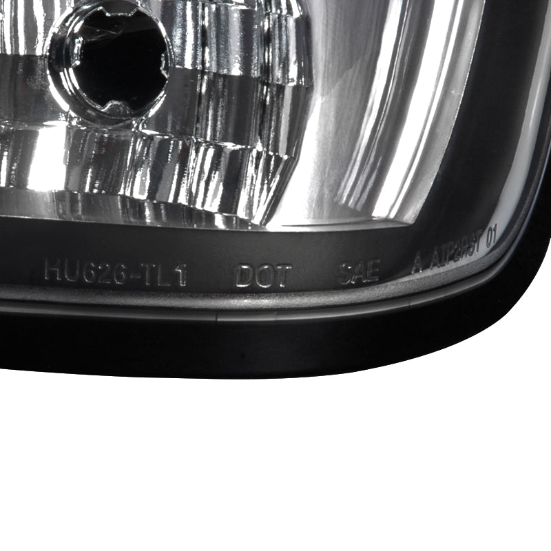 2004-2015 Nissan Titan Tail Lights (Matte Black Housing/Clear Lens)