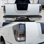 2004-2015 Nissan Titan LED Tail Lights (Matte Black Housing/Clear Lens)