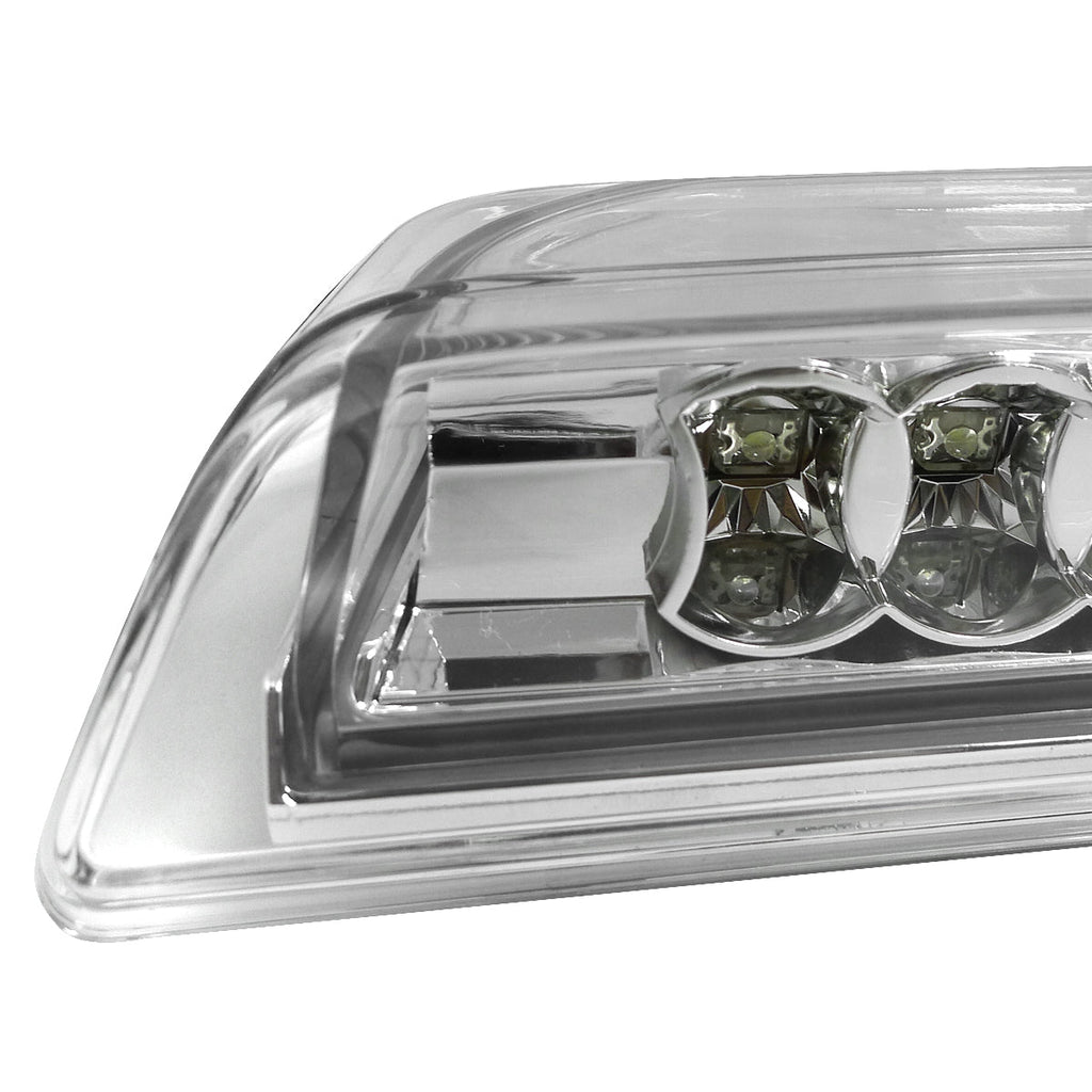 2004-2015 Nissan Titan LED 3rd Brake Light - CY (Chrome Housing/Clear Lens)