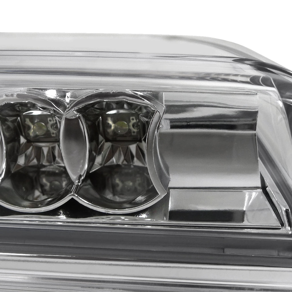 2004-2015 Nissan Titan LED 3rd Brake Light - CY (Chrome Housing/Clear Lens)