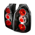 2004-2009 Hyundai Tucson Tail Lights (Matte Black Housing/Clear Lens)
