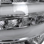 2010-2012 Hyundai Tucson LED Tail Lights (Chrome Housing/Clear Lens)