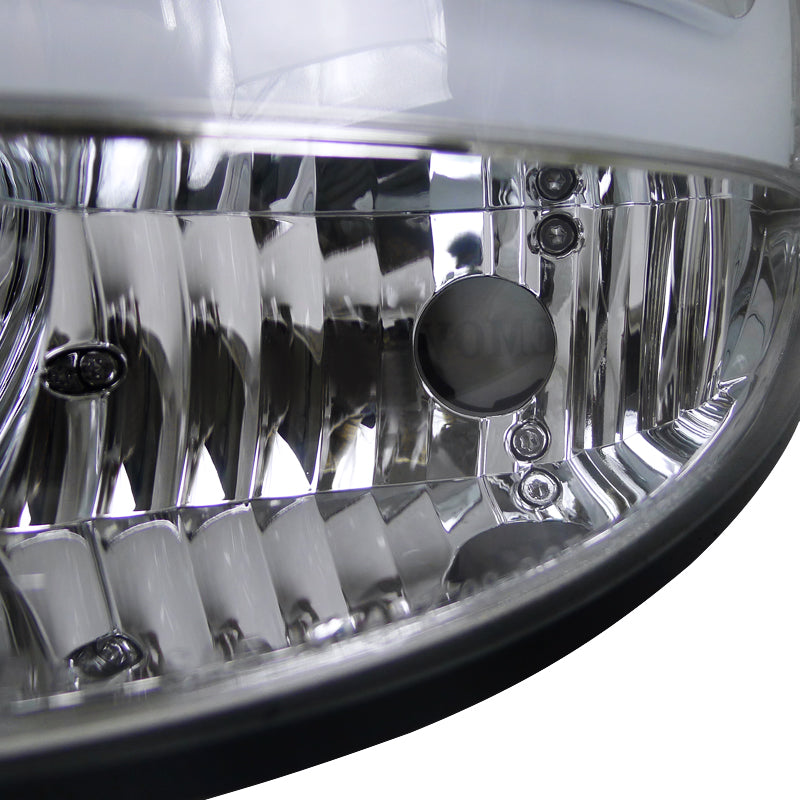 2010-2012 Hyundai Tucson LED Tail Lights (Chrome Housing/Clear Lens)