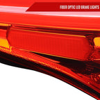 2016-2018 Hyundai Tucson LED Bar Tail Lights(Chrome Housing/Red Lens)