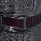 2007-2013 Toyota Tundra LED Tail Lights (Chrome Housing/Smoked Lens)